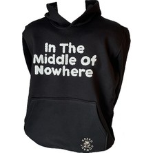 Bravo Cowboy Kanguru Cepli Kapüşonlu Sweatshirt "ın The Middle Of Nowhere"