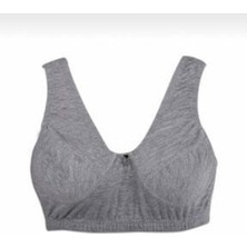 Tutku Penye Yarım Atlet  Sütyen Gri (6 Adet)