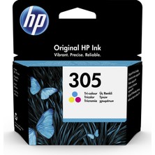 HP Orijinal 305 Mürekkep Kartuşu Renkli (3YM60AE)