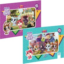 Lıttlest Pet Shop Frame Puzzle 35 Parça 2'li Puzzle Seti