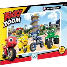 Ca Games Ricky Zoom Frame Puzzle 35 Parça 2'li Puzzle Seti