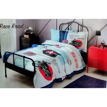 Özdilek Nevresim Tk Mavi Race Road