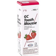 Gc Tooth Mousse Çilekli 40 gr  Diş Macunu