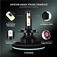 VRPRO F2 Mini Slim LED Xenon Far Ampulü Csp Çip | H16