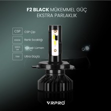 VRPRO F2 Mini Slim LED Xenon Far Ampulü Csp Çip | H11