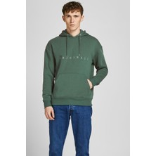 Jack & Jones Erkek Copenhagen Sweatshirt Loopback Relaxed Fıt Hoodie - 12176867