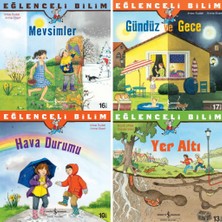 Eğlenceli Bilim Yer Altı-Gündüz ve Gece-Mevsimler-Hava Durumu Set