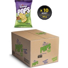 Eti Gong Pops Baharatlı Mısır Patlağı 80 g x 10 Adet