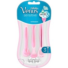 Gillette Venus Sensitive Kullan At Kadın Tıraş Bıçağı 3 Lü  Tıraş Bıçağı