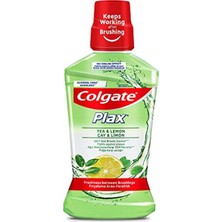 Colgate Plax Çay & Limon Alkolsüz Gargara 500 ml 1 Paket (1 x 500 Ml)Ağız Çalkala