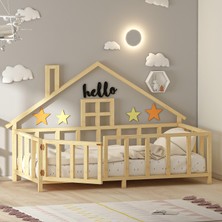 Givayo Wood's Hause Montessori Yatak Kapılı 90 x 190 cm