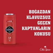 Old Spice Duş Jeli & Şampuan Captain 675 ml Extra Büyük Boy