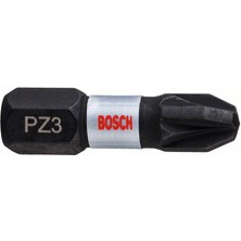 Bosch Impact Yıldız Bits Ucu PZ3X25 mm 2'li 2608522402