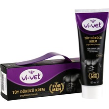 Vi-Vet Tüy Dökücü Krem 125 ml For MenTüy Dökücü Krem