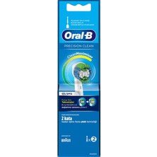 Oral-B Şarjlı Diş Fırçası Yedek Başlığı Precision Clean 2'li