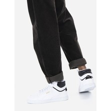 Puma Shuffle Mid - Erkek Beyaz - Siyah-Bilekli Spor Ayakkabı - 380748 01