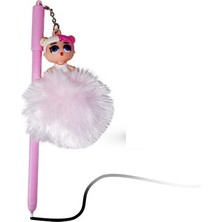 GENC DIJITAL BASKI L.o.l Bebek Ponpon Jel Kalem Açık Pembe