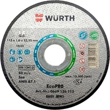 Würth Kesme Taşı, Speed Plus, Paslanmaz Çelik Için