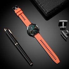 Nezih Case Samsung Gear S3 Frontier Uyumlu 22MM Yumuşak Jel Silikon Kordon