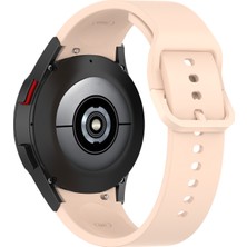 Nezih Case Samsung Watch 4 Tüm Serilere Uyumlu Kavisli Jel Silikon Kordon