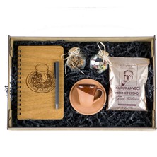 Kitaplı Hediye Kahveseverlere Özel Yılbaşı Hediye Seti