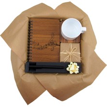 Kitaplı Hediye Müzik Tasarımlı Hediye Seti