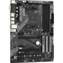 Asrock B450 Pro4 Rev2 AMD B450 3200MHz DDR4 Soket AM4 ATX Anakart (ASRB450-PROREV2)