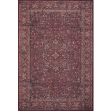 Rugium Konfor Halı Rugium Pera Klasik Yıkanabilir Halı Pamuk Taban Dokuma Kilim 2310_11_12 80 x 150 cm