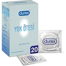 Durex Yok Ötesi Extra His Prezervatif, Avantaj Paketi, 20'Li  Prezervatif