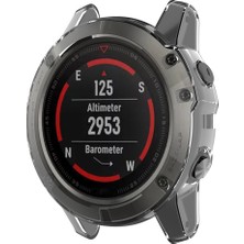 Sharplace Akıllı Izle Silika Jel Koruyucu Kılıf Kapak Garmin Fenix ​​5x Beyaz Için (Yurt Dışından)