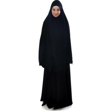 Çağrı Büşra Peçeli Çarşaf - Sultanbaş Medine Ipeği