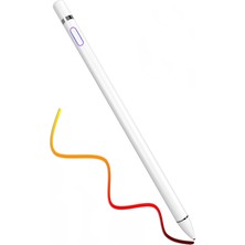 Fuchsia Apple iPad 5 Air Uyumlu Dokunmatik Ekran Kalemi Yazı ve Çizim Için Stylus Pen