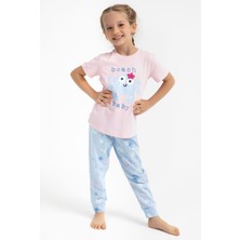 RolyPoly Beach Baby Açık Pembe Kız Çocuk Pijama Takımı