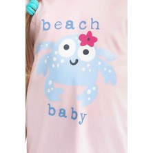 RolyPoly Beach Baby Açık Pembe Kız Çocuk Pijama Takımı