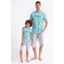 RolyPoly Palm Beach Cam Göbeği Erkek Çocuk Kapri Takım