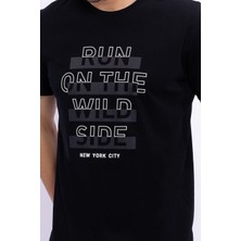Arnetta Run On The Wild Side Siyah  Erkek Slim Fit Takım