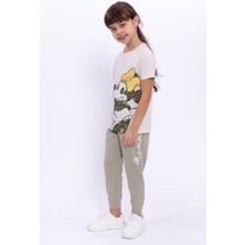 Minnie Mouse  Kremmelanj Kız Çocuk Pijama Takımı