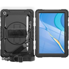 MobaxAksesuar Huawei Matepad T10 / T10S Kılıf Defender Askılı Pars Case