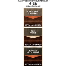 Palette Deluxe Saç Boyası 6-68 Karamel Kahve