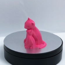 NBShop 3D Anne ve Yavru Kedi Figürlü Biblo / Oyuncak