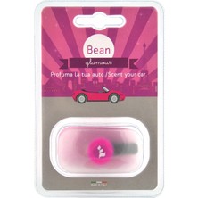 Bean Glamour - Beyaz Çiçekler ve Bourbon Vanilya Aromalı Klipsli Araç Havalandırma Kokusu