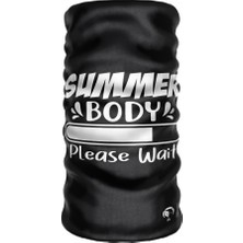 E-Taktik Body Bulding " Summer Body" Extreme Boyunluk Bandana Sporcu Saç Bandı