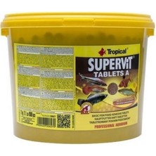 Tropical 500 Adet Tropical Süpervit A Tablets Kovadan Bölme Tablet Balık Yemi