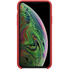 Nıllkın iPhone 11 Pro Max Için Flex Pure Serisi Sıvı Silikon Kılıf  Kırmızı (Yurt Dışından)