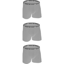 Seher Yıldızı Likralı Erkek Boxer 0060 3 Lü | Gri