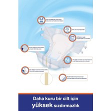 Lorina Tekstil Yüzeyli Bel Bantlı Yetişkin Hasta Bezi Large 30'Lu 2 Paket 60 Adet