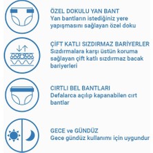 Jender Tekstil Yüzeyli Bel Bantlı Yetişkin Hasta Bezi Large 30'Lu Paket