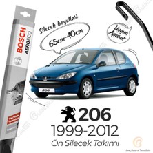 Bosch Peugeot 206 Muz Silecek Takımı (1999-2012) Bosch Aeroeco