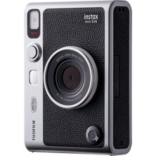 Instax Mini Evo Siyah Fotoğraf Makinası ve 10'lu Film