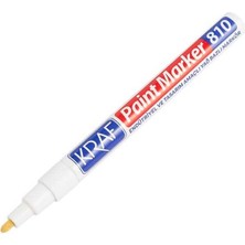 Kraf 810 Paint Marker - Çok Amaçlı Yağ Bazlı Markör Beyaz Renk